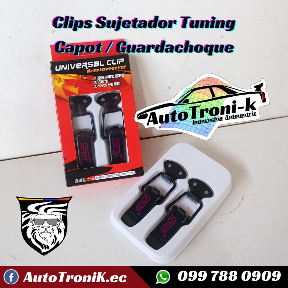 ⚡️ Clips Sujetador Capot / Guardachoque ⭐️