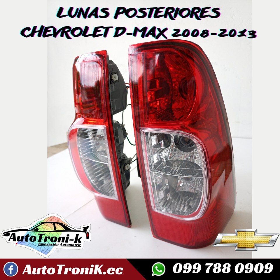 ✅ Lunas Posteriores D-MAX 2008-2013 🌟
