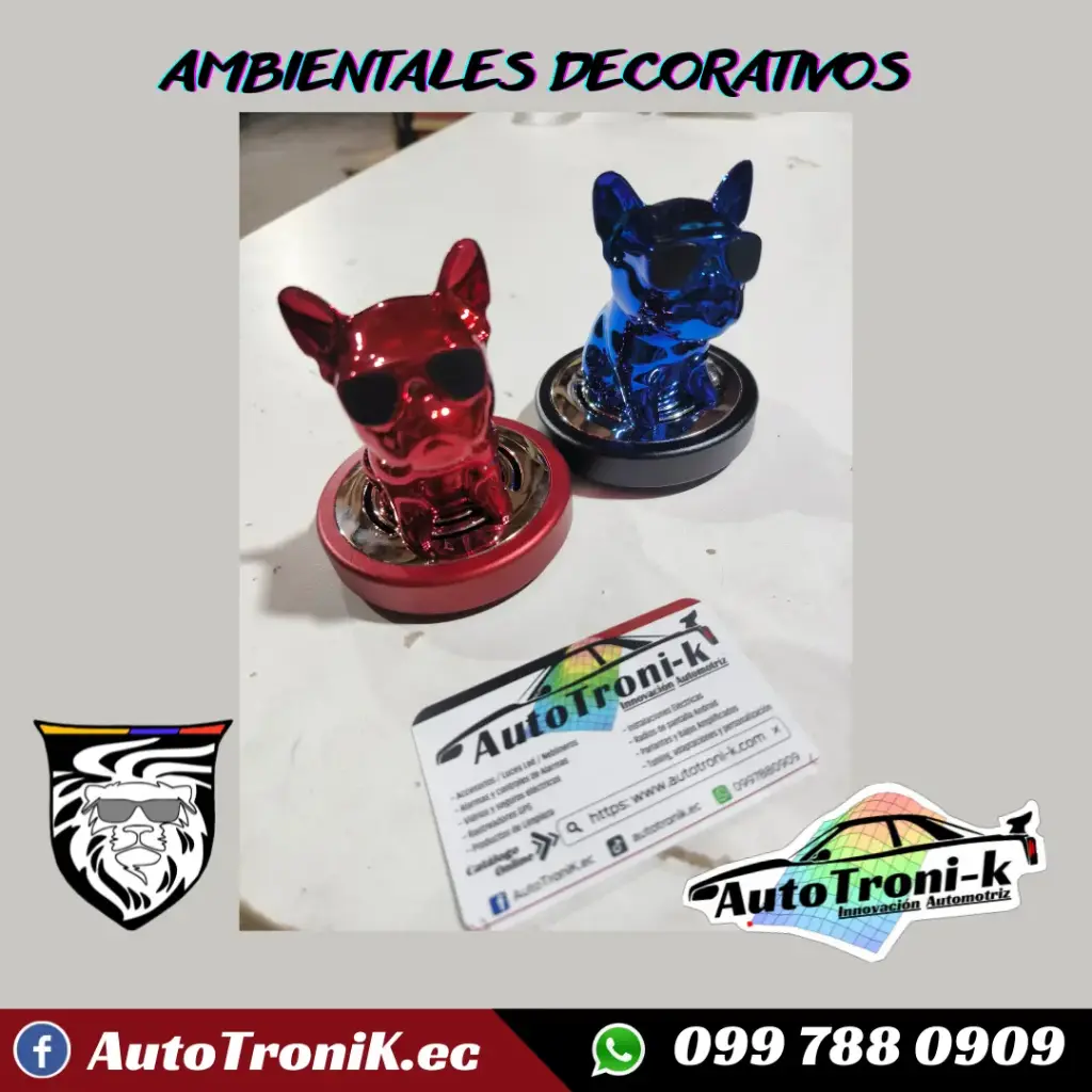 AMBIENTALES DECORATIVOS MODELO PERRO