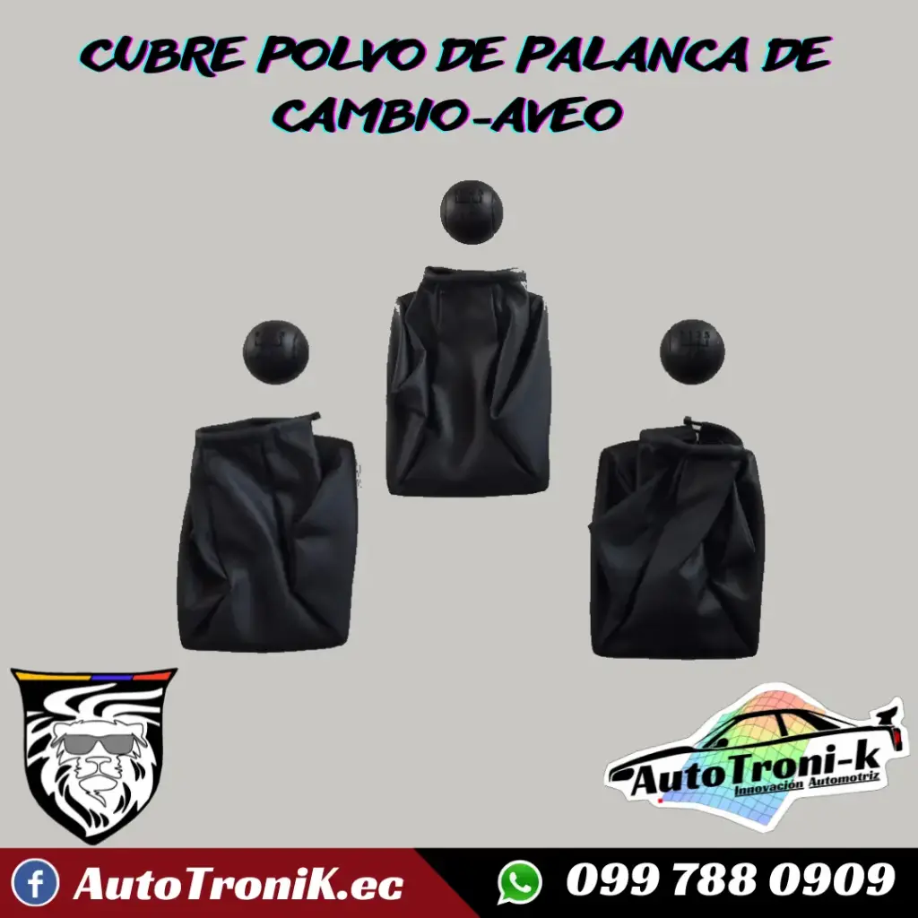 CUBRE POLVO DE PALANCA DE CAMBIO DEL AVEO
