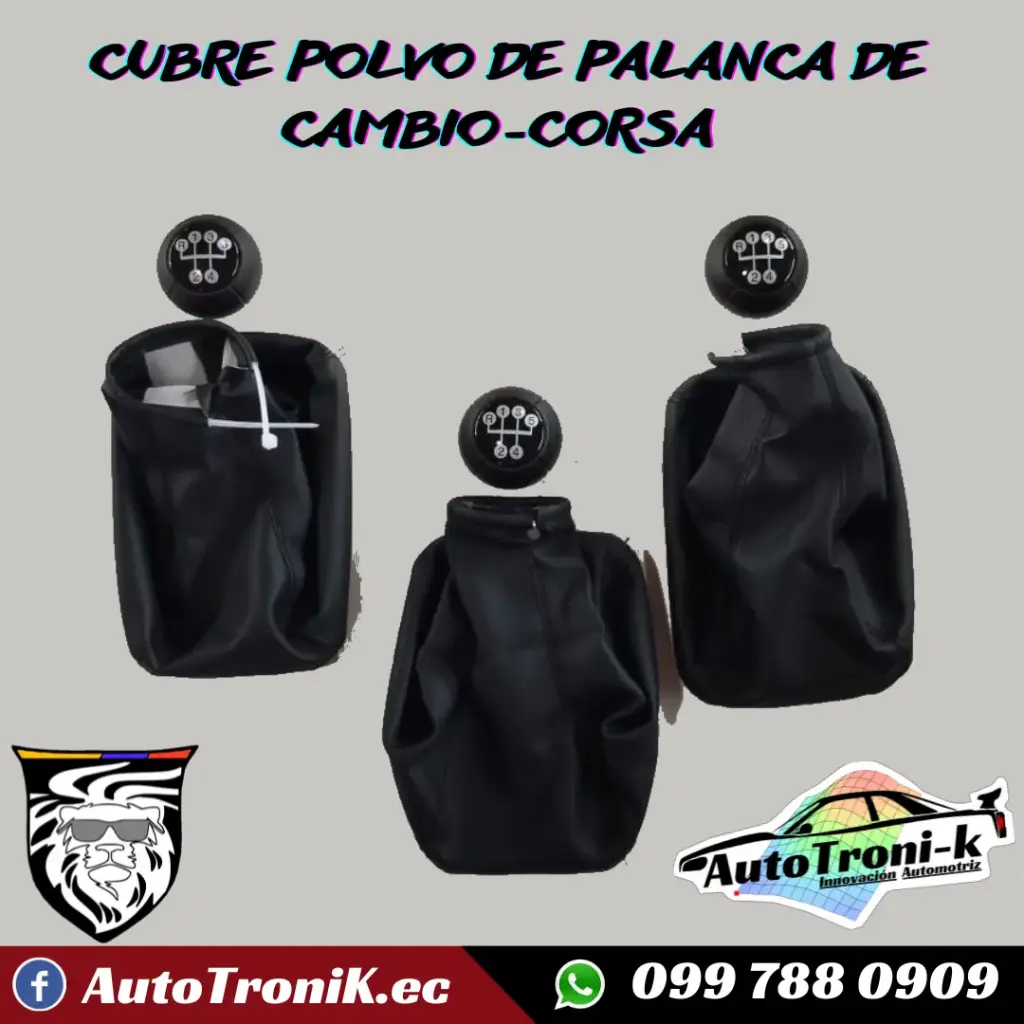 CUBRE POLVO DE LA PALANCA DE CAMBIOS CORSA