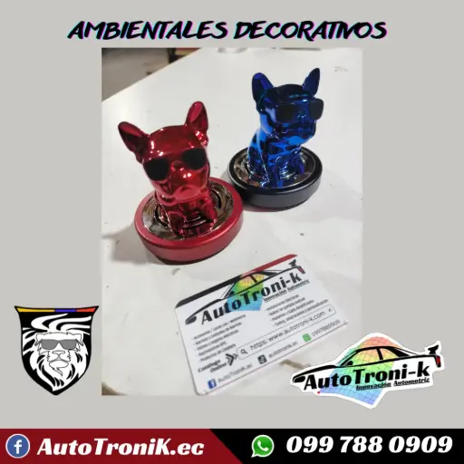 AMBIENTALES DECORATIVOS MODELO PERRO