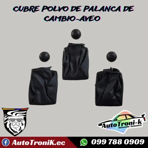 CUBRE POLVO DE PALANCA DE CAMBIO DEL AVEO