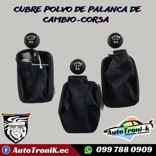 CUBRE POLVO DE LA PALANCA DE CAMBIOS CORSA