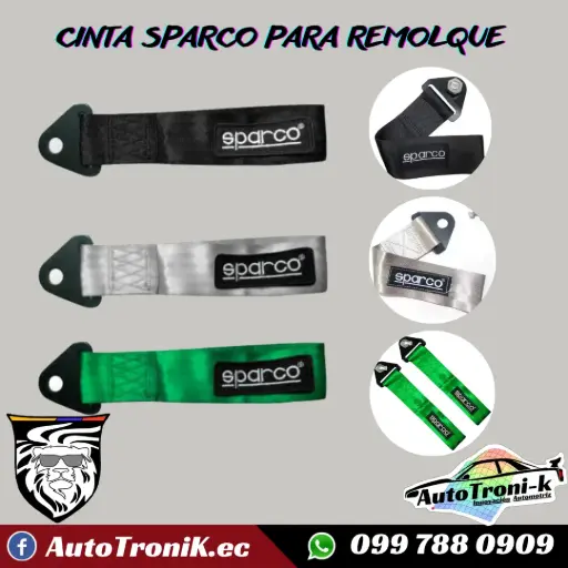 CINTA SPARCO PARA REMOLQUE